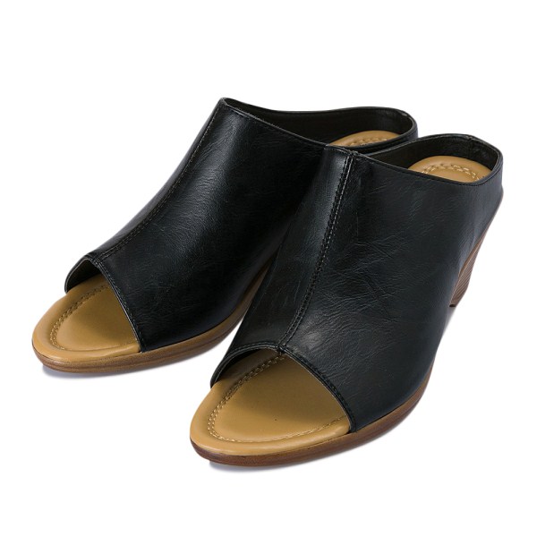 レディース 【NUOVO】 ヌオーヴォ サンダル COVER MULE 6 ND60004 BLACK
